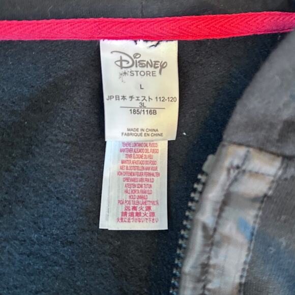 NWOT Star Wars Darth Vader Hoodie Jacket Disney Store JAPAN Men's Large - Picture 8 of 16